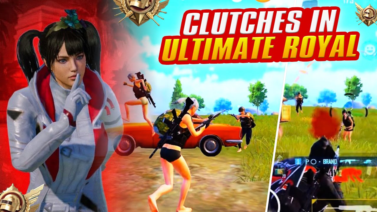CLUCHES IN ULTIMATE ROYALE ON IPHONE 11 PRO IN 2025 🔥|  SMOOTH + EXTREME | PUBG MOBILE