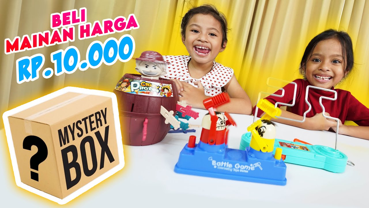 BELI MAINAN MISTERY BOX HARGA 10 RIBU‼️ DAPAT MAINAN LUCU 🥳