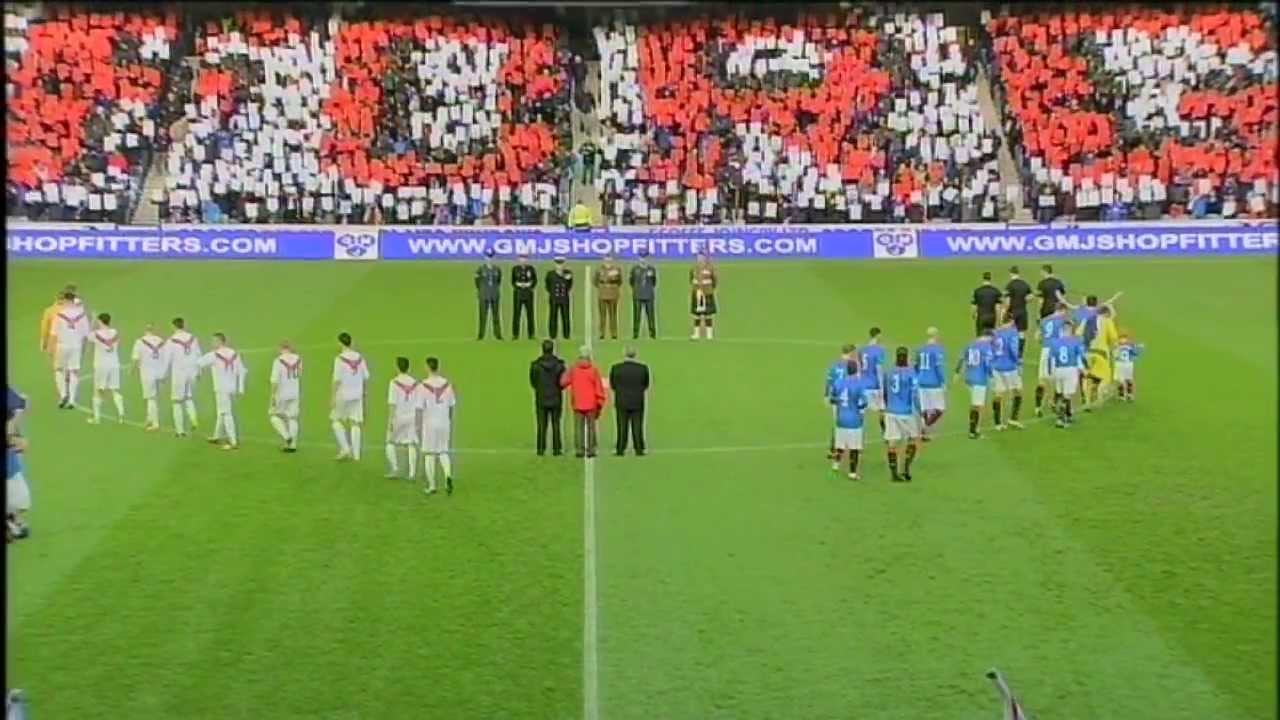 Lest We Forget: Minute of Silence | Rangers Football Club | Remembrance Day