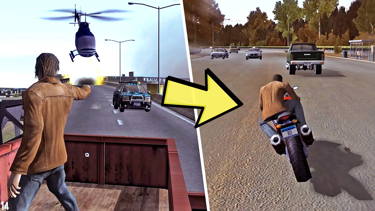 تأمين أغلى وأسرع دراجة نارية في لعبة درايفر 4 | Driver: Parallel Lines Walkthrough #14