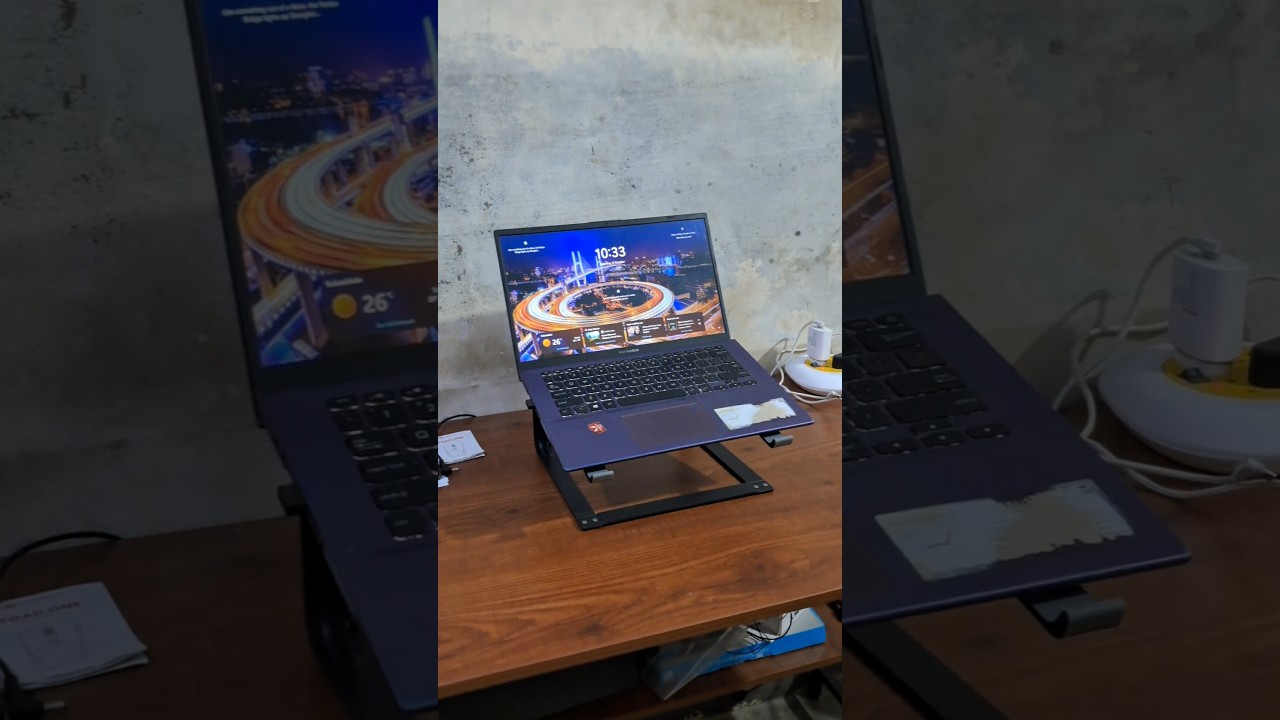 Unboxing & First Look: TARKAN Laptop Stand for Desk | Premium Metal Riser for 13-17 Inch Laptops 💻🔥