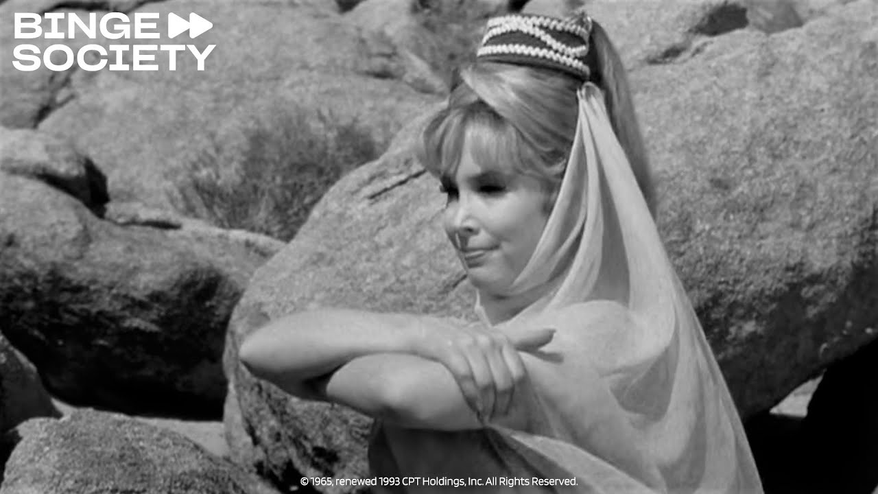 Jeannie doesn't want Tony to go on a survival mission | I Dream of Jeannie (Season 1, Episode 3)