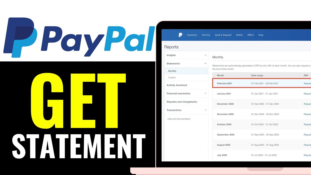 How to Get PayPal Statement 2025 (EASILY)