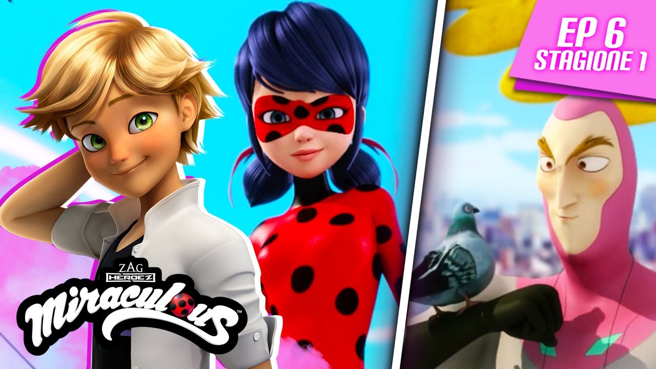 MIRACULOUS | 🐞 MR. PICCIONE 🐾 | Episodio completo ▶️ Stagione 1 Episodio 6