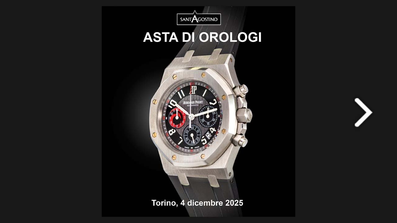 275^ Asta Sant'Agostino - Orologi