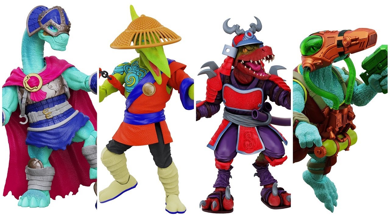 A LOOK AT: Saurozoic Warriors Wave 3 By Boss Fight Studio REVEAL