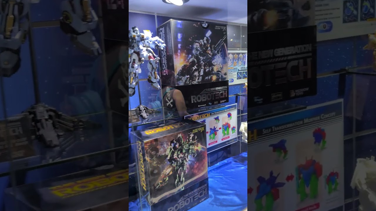 ROBOTECH Toynami booth SDCC 2025 #comiccon