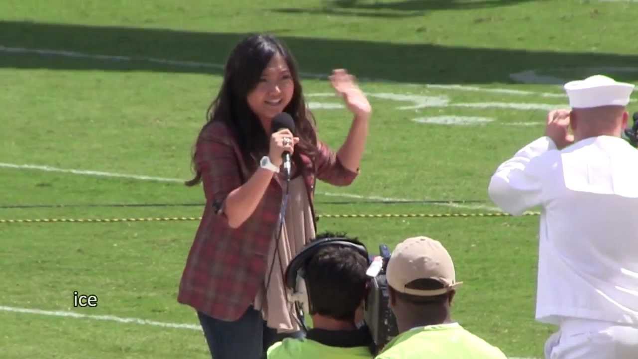 Charice 'God Bless America' Jacksonville Jaguars EverBank Field, 9-11 10th Anniversary Tribute