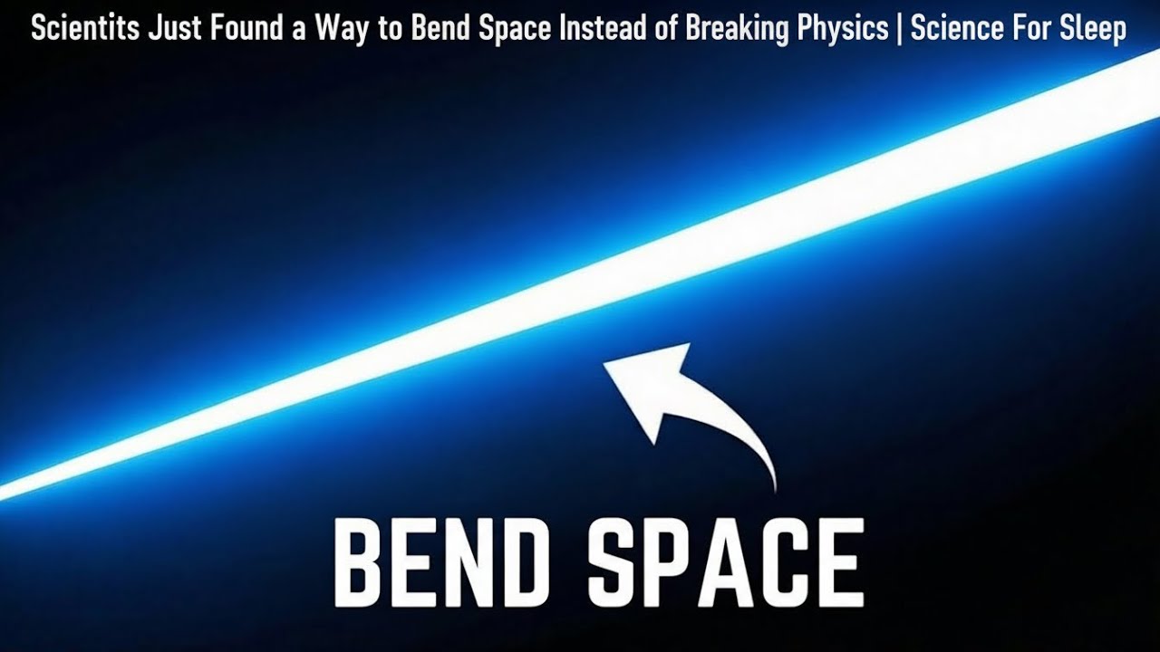 Scientists Just Found a Way to Bend Space Instead of Breaking Physics | Science For Sleep