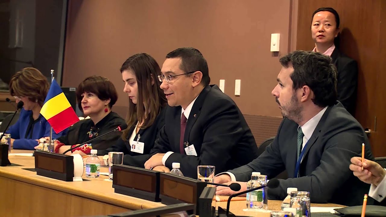 New York - Intrevederea Premierului Victor Ponta cu domnul Zhang Gaoli