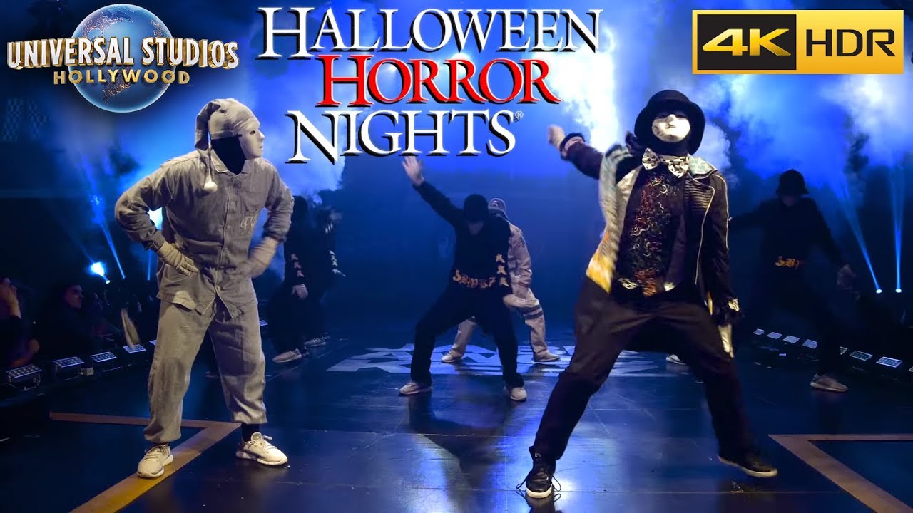 Jabbawockeez - Universal Studios Hollywood HHN 2017 - 4K
