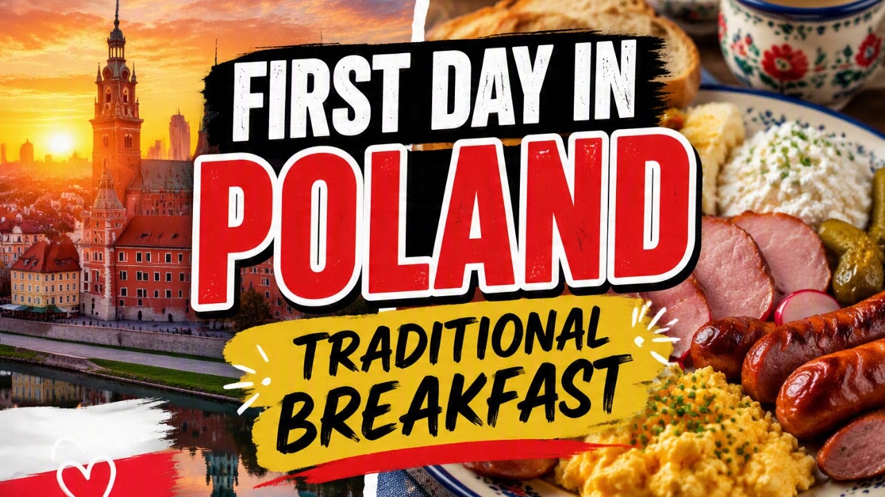 Before the Explore… A Real Polish Breakfast in Kraków