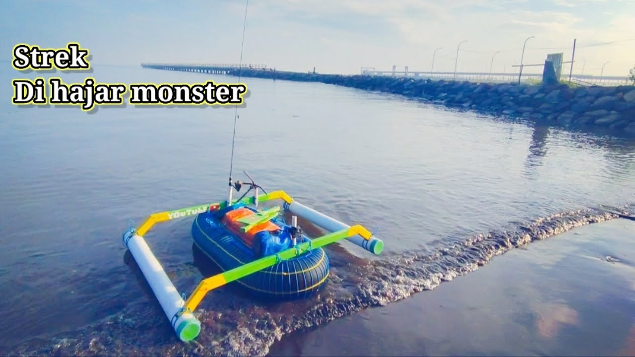 RANGKAYAN SAMPAI PUTUS DI HAJAR IKAN MONSTER