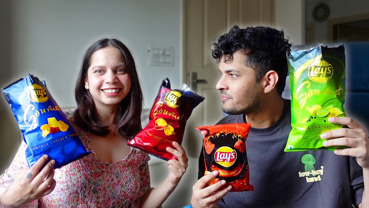 Trying Out LAYS New Flavours
