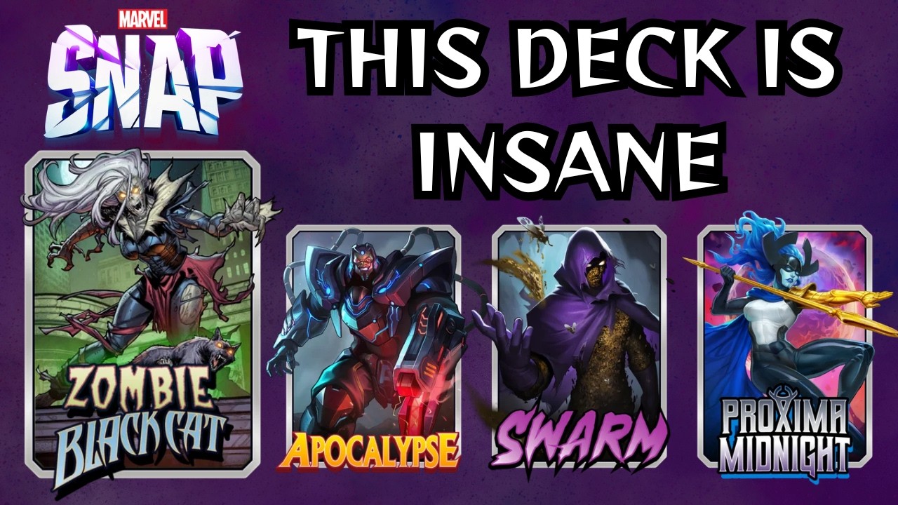 The Zombie Chain! Zombie Cat Chains Discard as Apocalypse Empowers | Marvel Snap Gameplay