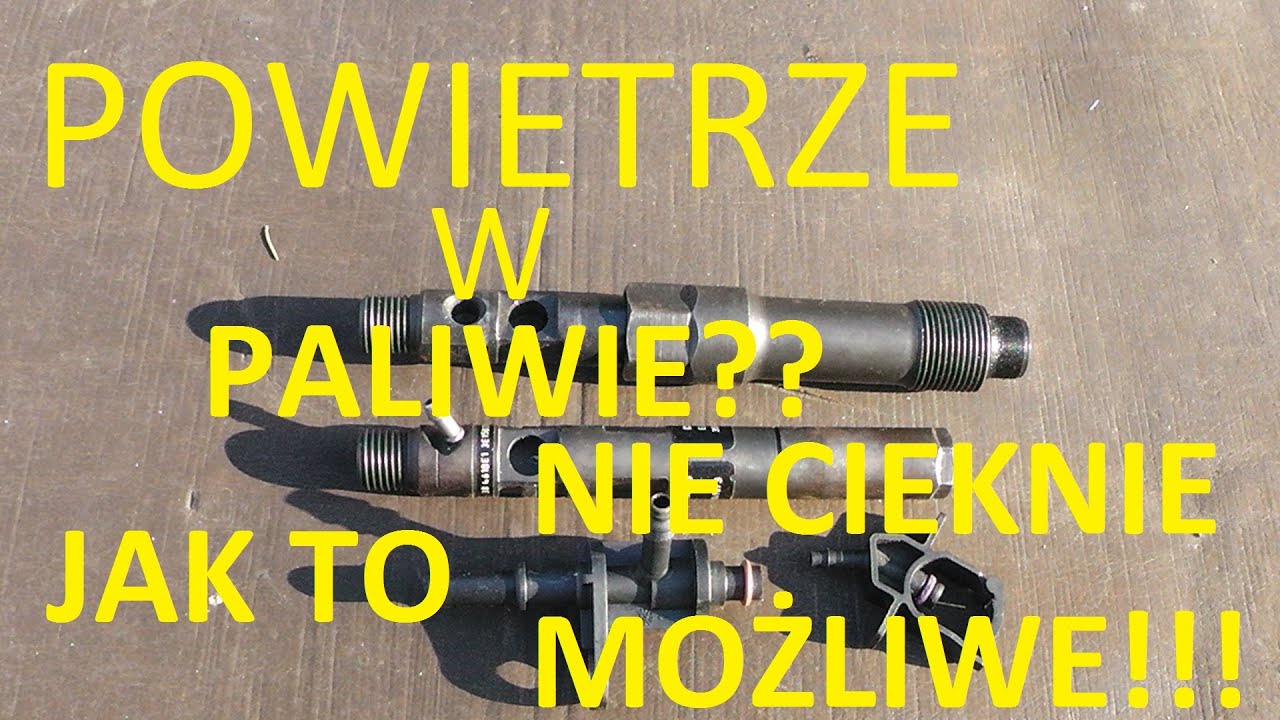 EXPERT POWIETRZE W UKŁADZIE PALIWA ??? NIE CIEKNIE DLACZEGO?? RECENZJA PODCIŚNIENIE CO JEST.
