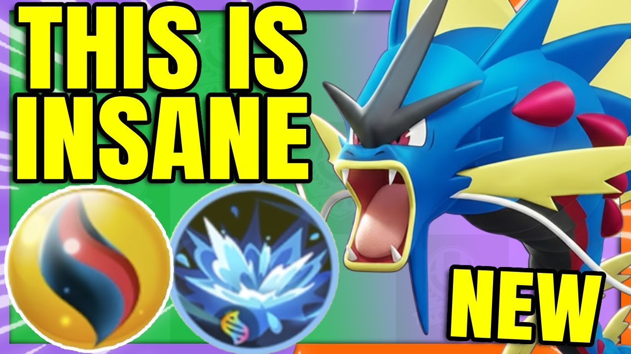 MEGA GYARADOS IS HERE and it's Incredibly Strong | Pokemon Unite