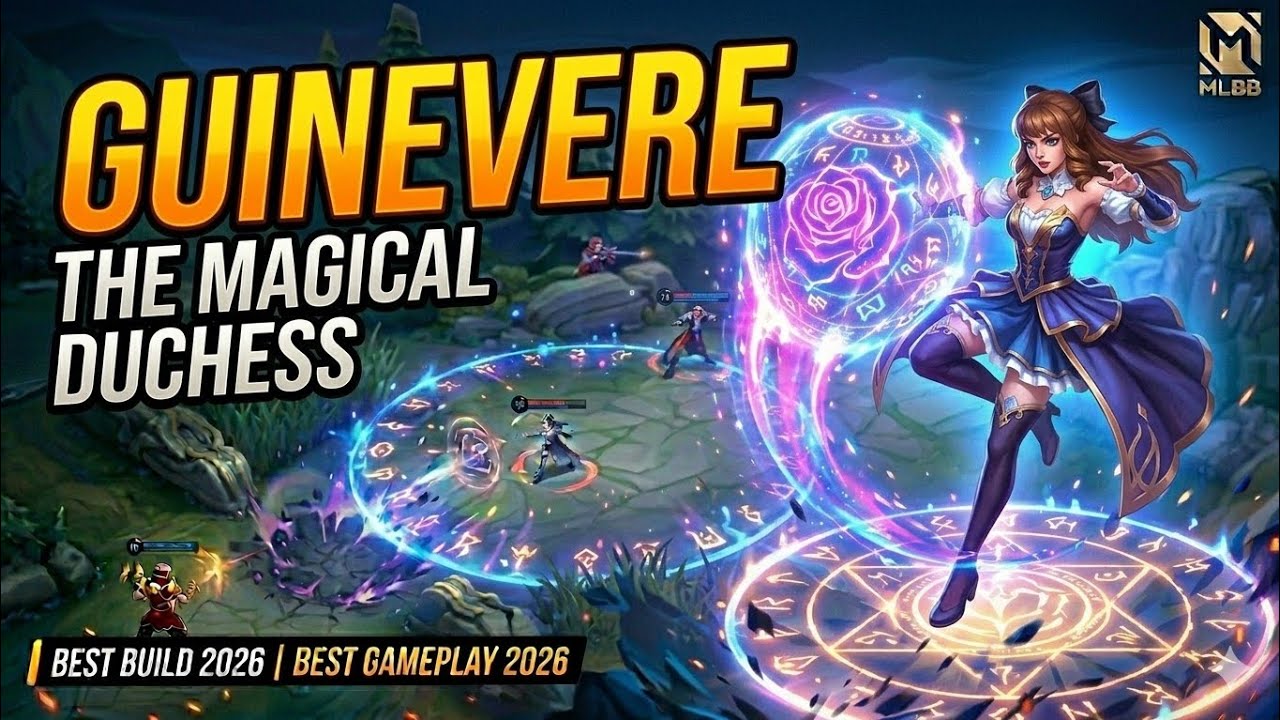 BEST GAMEPLAY GUINEVERE | BUILD TOP 1 GLOBAL GUINEVERE | GUINEVERE INSANE DAMAGE | MLBB