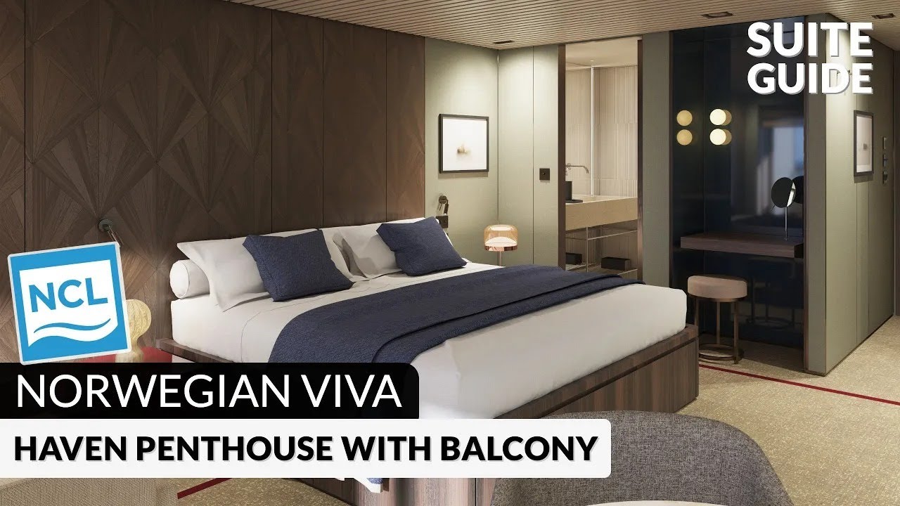 Norwegian Viva | HE The Haven Penthouse with Balcony Virtual Tour 4K | NCL Viva