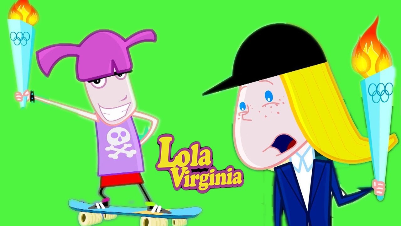 Kids Cartoon | Lola & Virginia |  Olympic Torch | Chotoonz WonderGirl