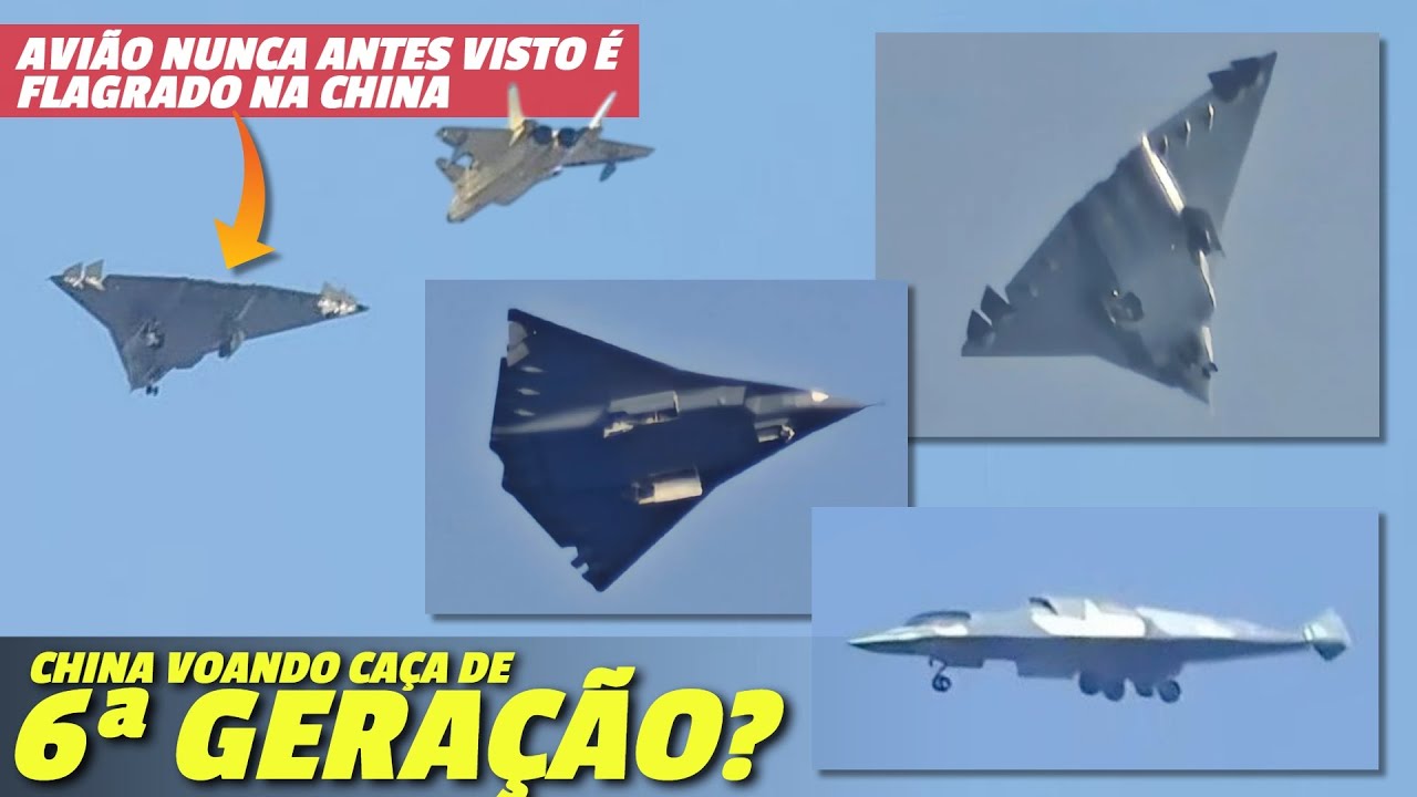 China SERPREENDE o ocidente: Avião com 