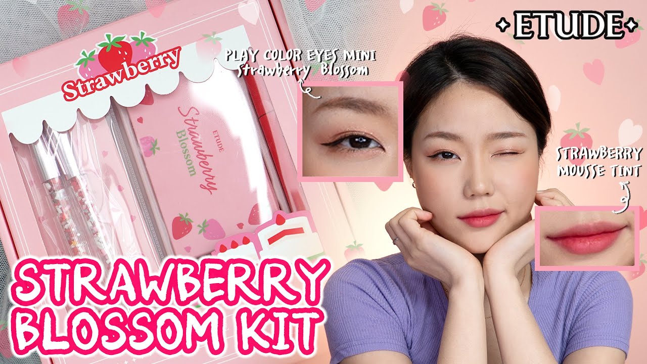 [CC] Новинка🍓 Клубничный набор косметики STRAWBERRY BLOSSOM KIT от Etude House🍓
