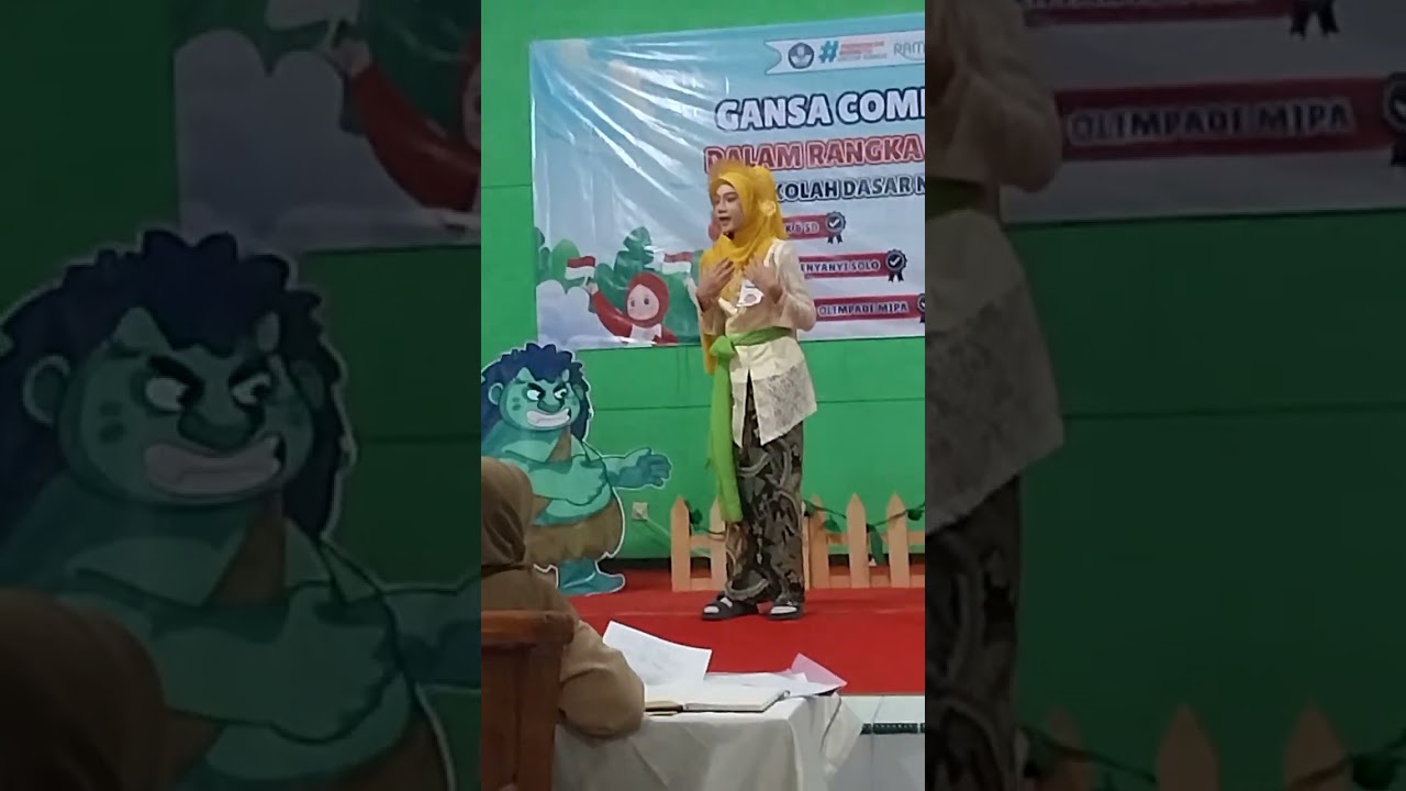 Story Telling Timun Mas and Giant
