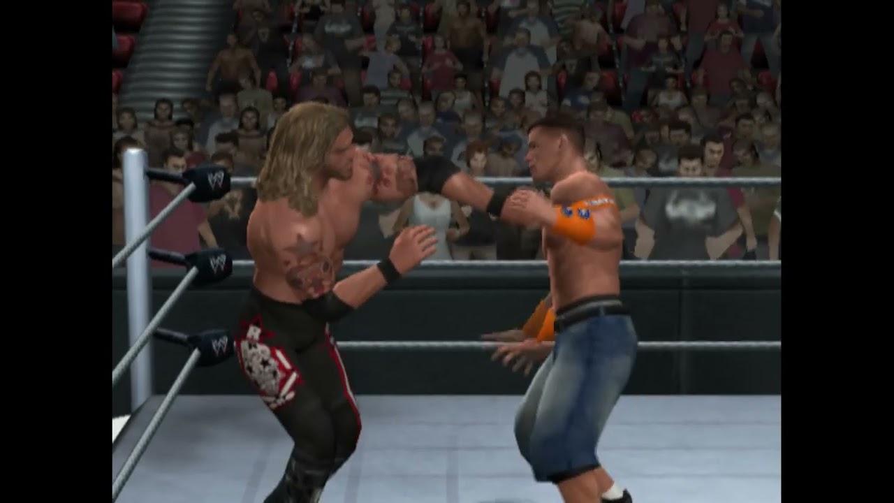 John Cena VS Edge | WWE Smackdown VS Raw 2011