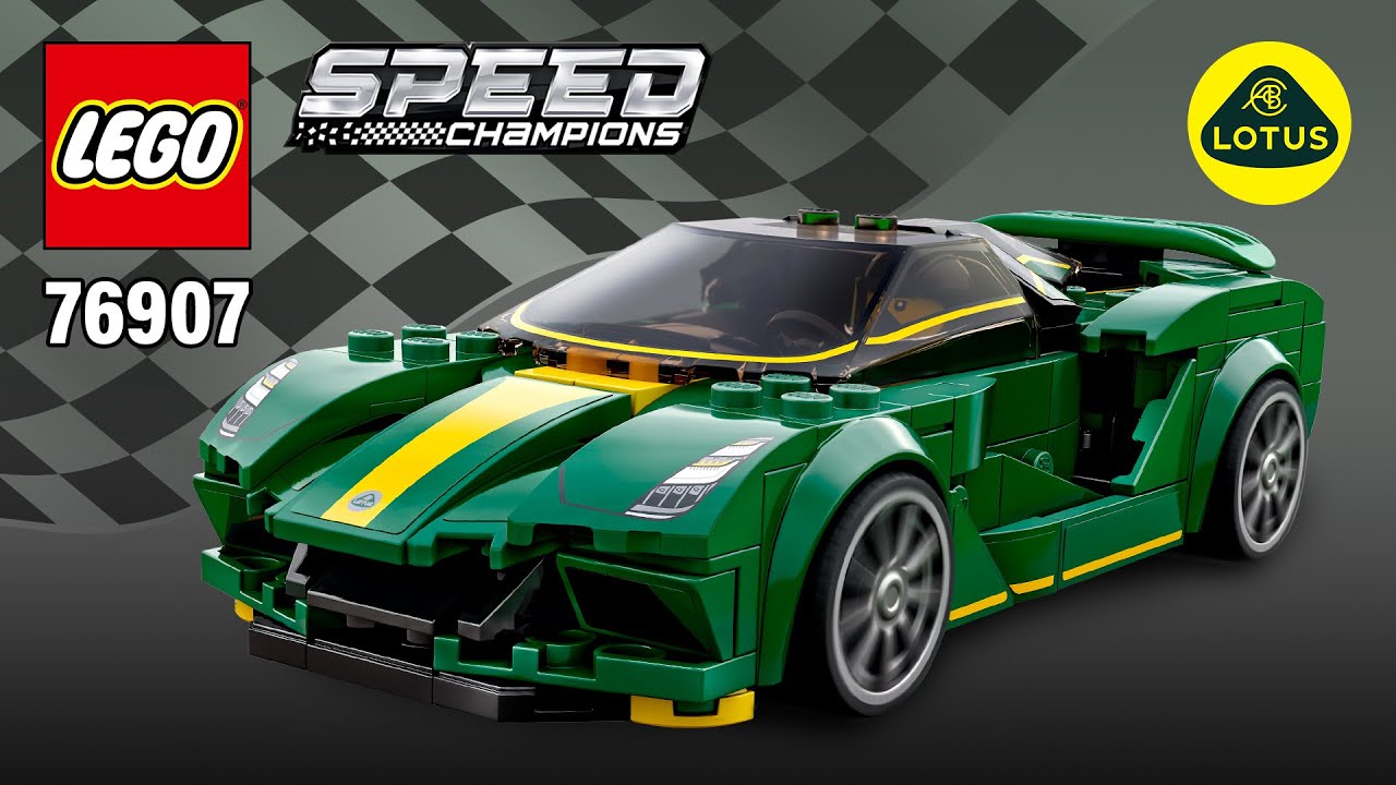 LEGO® Speed Champions Lotus Evija (76907)[247 pcs] Building Instructions | Top Brick Builder
