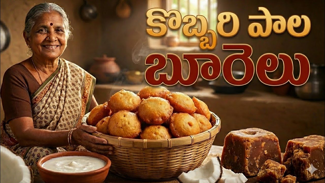 “కొబ్బరి పాల బూరెలు | ఫెస్టివల్ స్పెషల్ టేస్టీ హోమ్ మేడ్ స్వీట్ రెసిపీ”Coconut Milk burelu Recipe” 