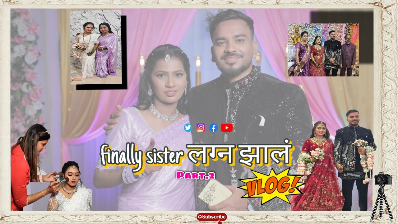 Sister's Wedding Vlog Part2: Buddhist wedding Vlog |Indian we...❤️😊🧿