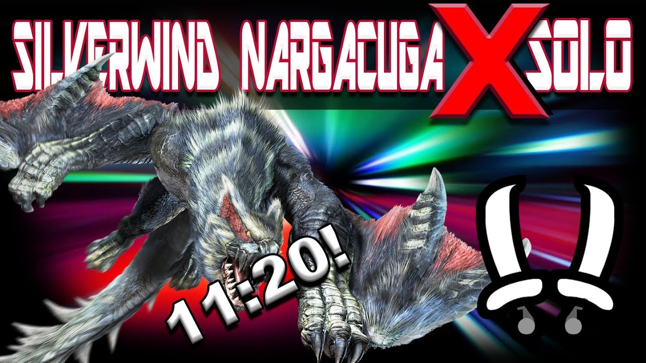 Silverwind Nargacuga X solo (11:20) Dual Blades