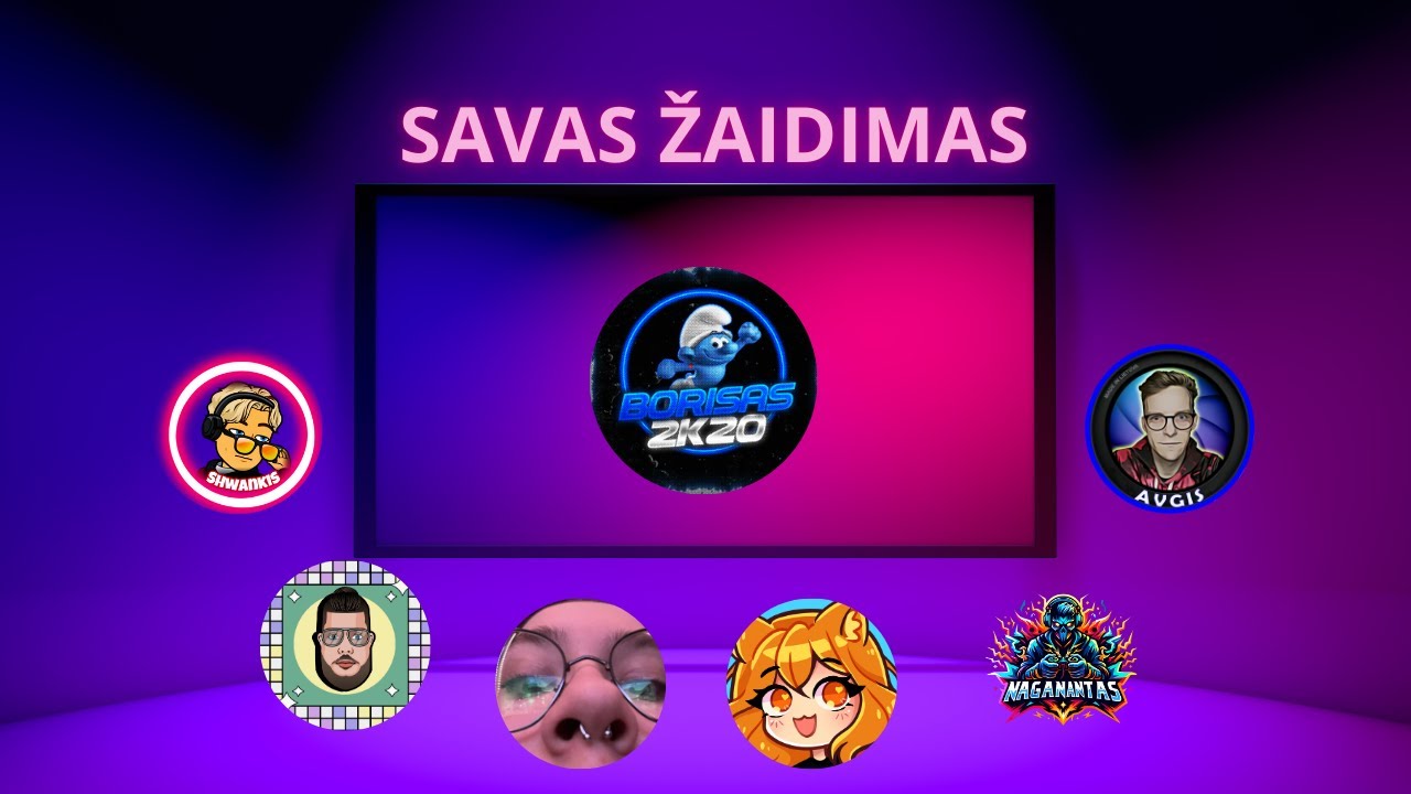 Savas žaidimas su Lietuvos turinio kūrėjais