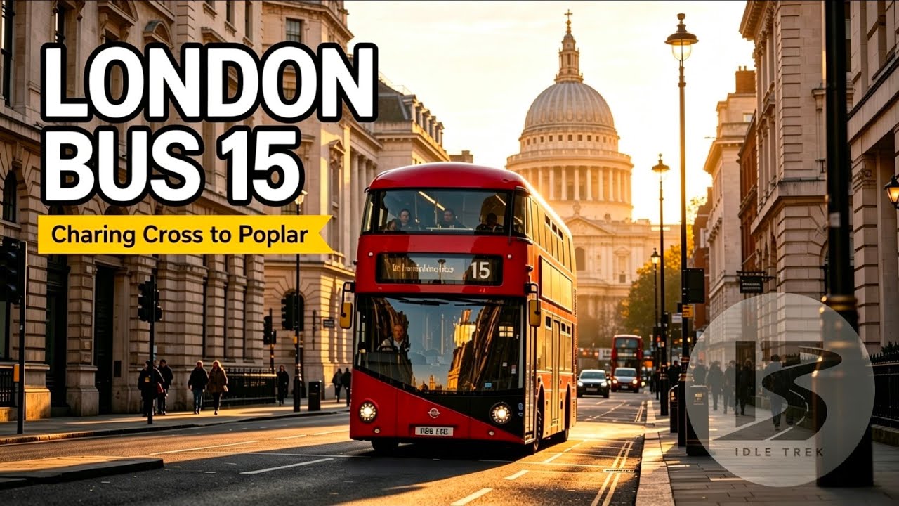 London Bus Route 15 | Charing Cross to Poplar &ndash; Full Double Decker Journey 