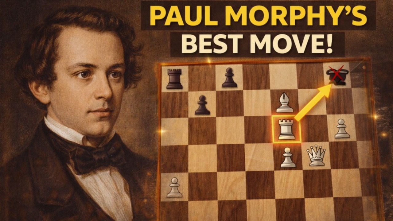 Paul Morphy’s Brilliant Attack vs Lowenthal | Legendary Chess Game 1850