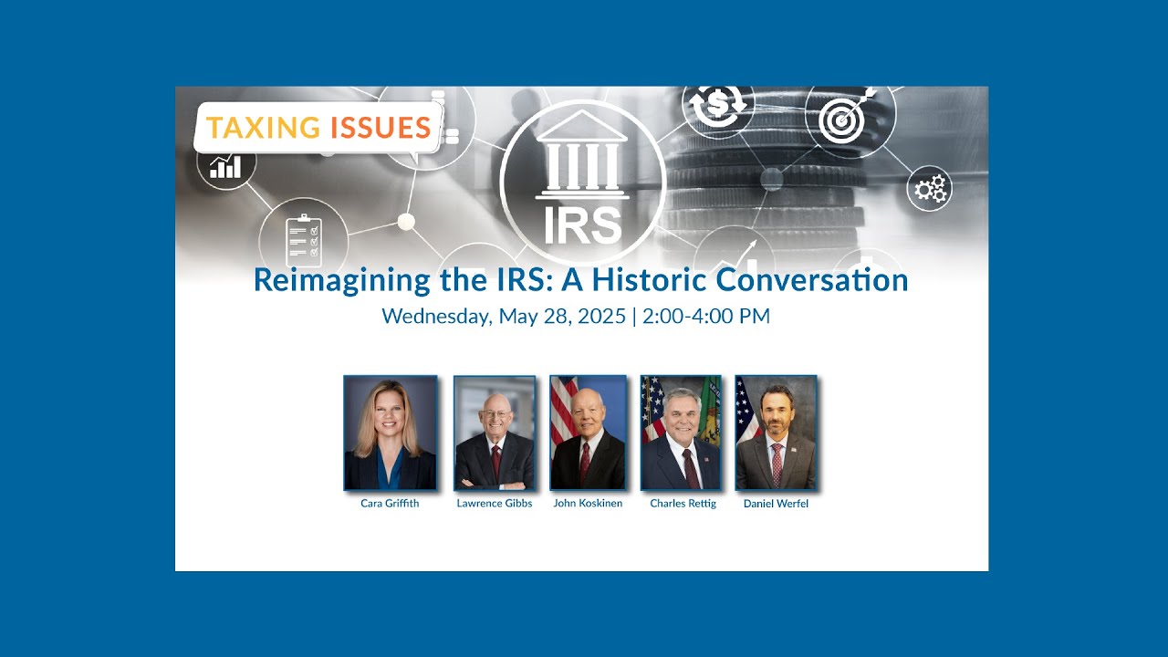 Reimagining the IRS: A Historic Conversation