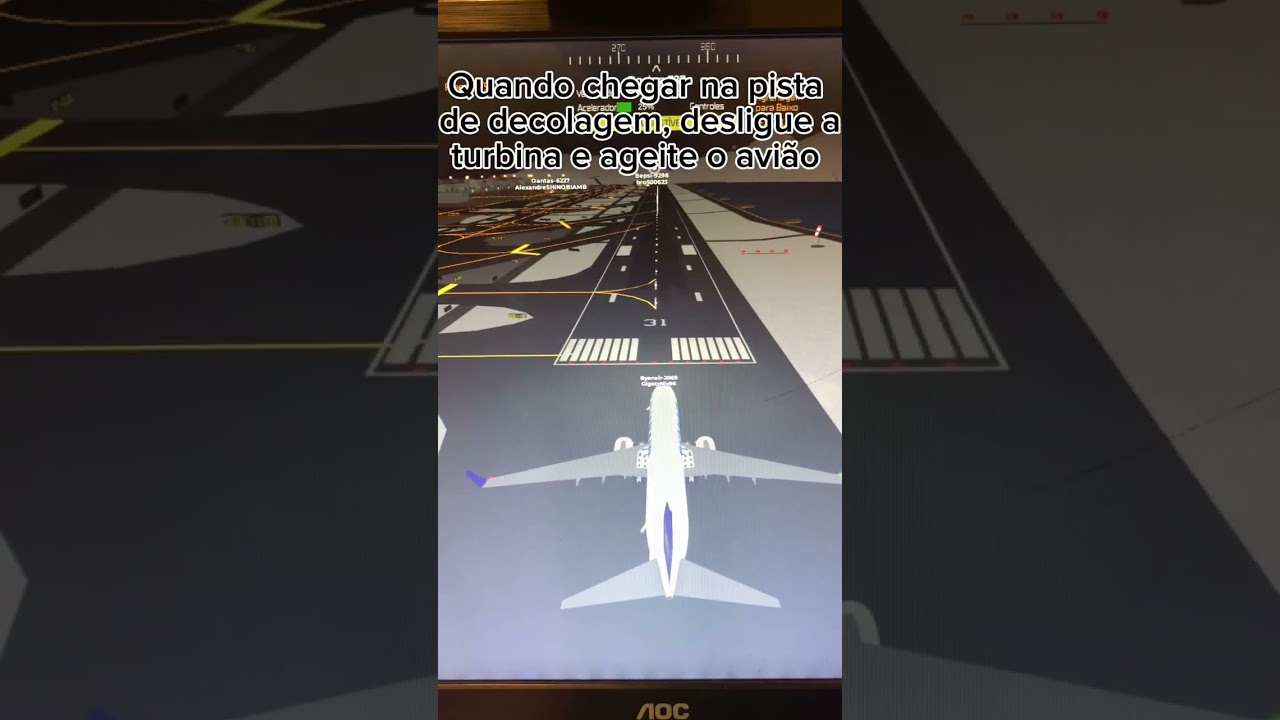 Como pilotar no PTFS! (vers&atilde;o PC) #aviation #ptfs