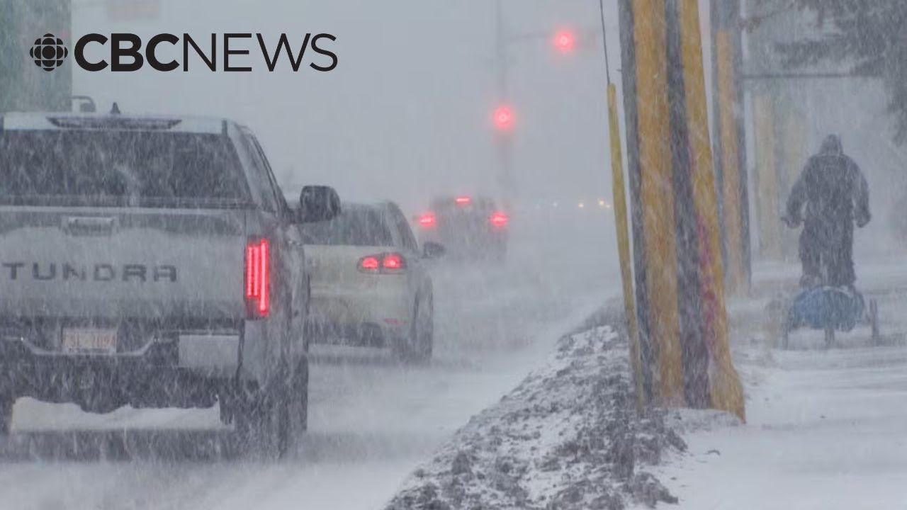 Snowstorm closes Calgary airport and highways