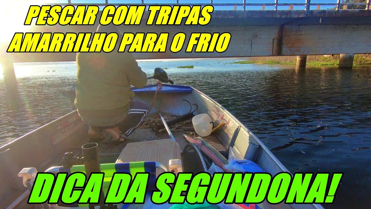 DICA DA SEGUNDONA - COMO PESCAR COM TRIPA DE FRANGO!!!