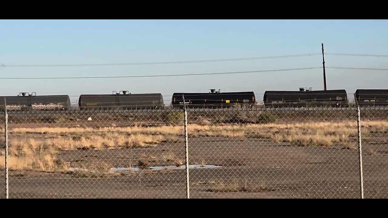 Last minute catch from work Union Pacific eastbound monster manifest train with two mid-train DPU'S 