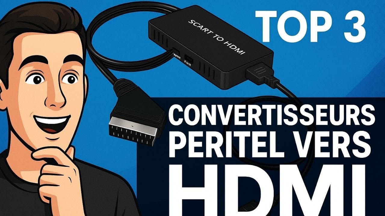 Meilleur Adaptateur Peritel vers HDMI (2025) | Top 3