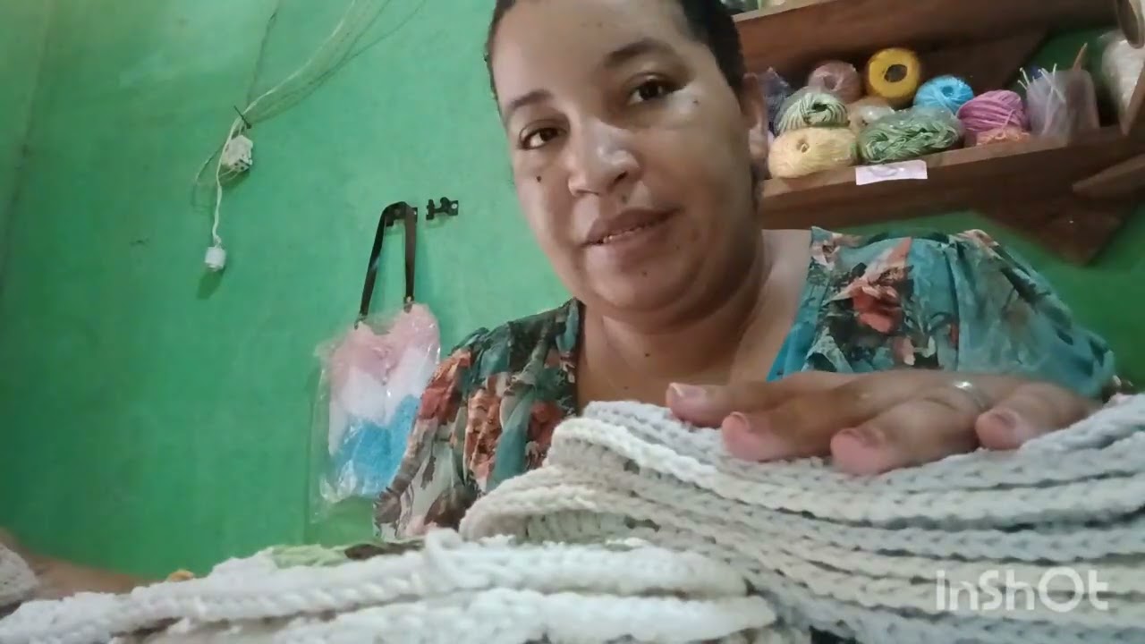 Primeiro vídeo e peças de crochê de 2026,quais serão os planos pra esse ano??
