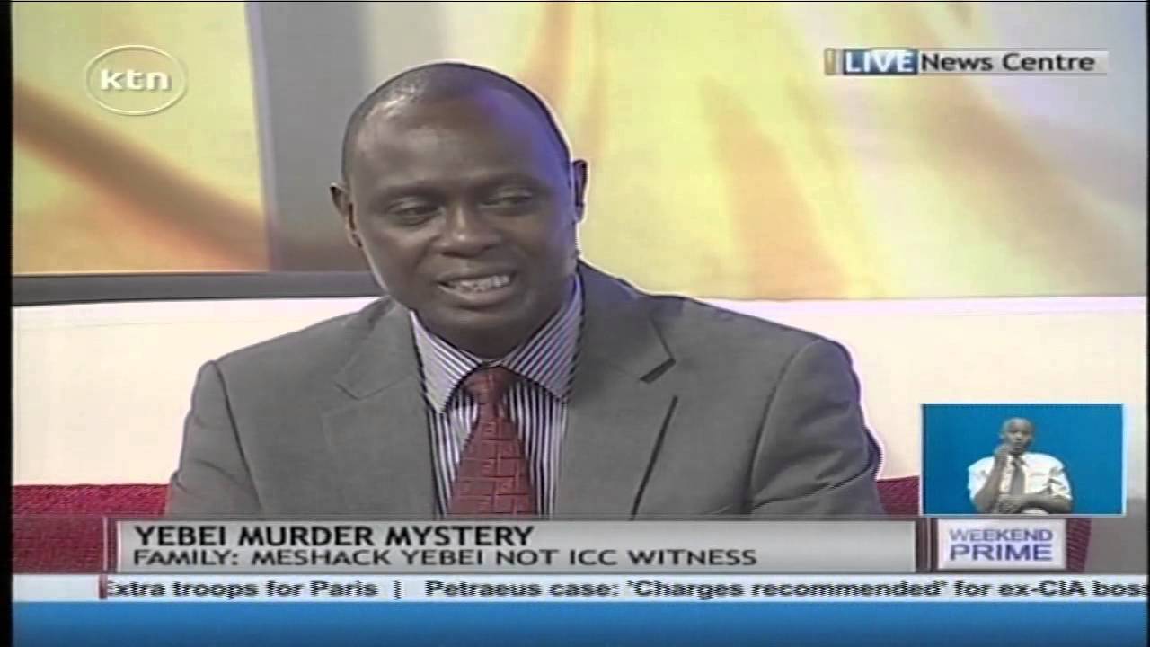 THE POINT OF NEWS: Who Killed Meshack Yebei?