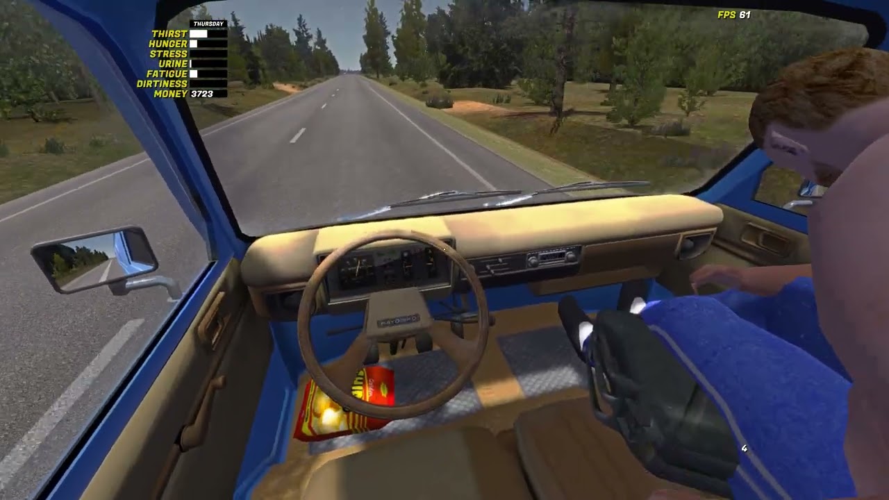 My summer car helping Jouko move to his new apartment