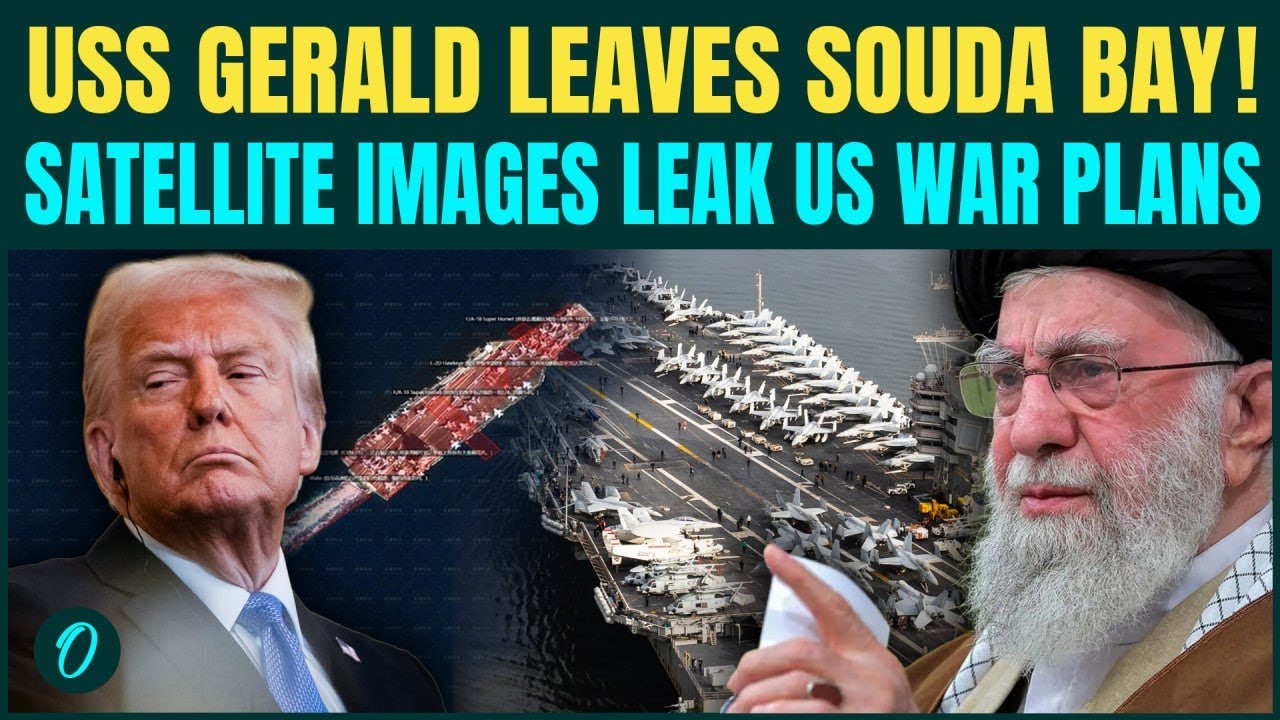 China JOINS US-Iran War: China LEAKS USS Gerald R. Ford's Location to Iran? SHOCKING Satellite Image
