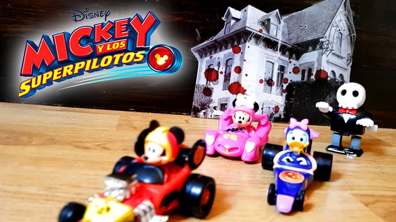 Juguetes MICKEY Y LOS SUPER PILOTOS CARRERA TERRORIFICA Disney Junior MICKEY AND THE ROADSTER RACERS