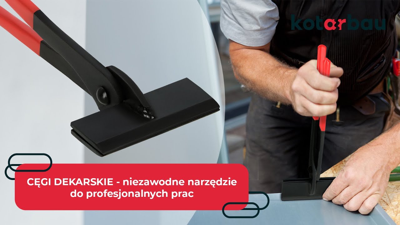 CĘGI DEKARSKIE, SZCZYPCE DO BLACHY 100 MM &ndash; Niezawodne narzędzie do profesjonalnych prac | Zobacz