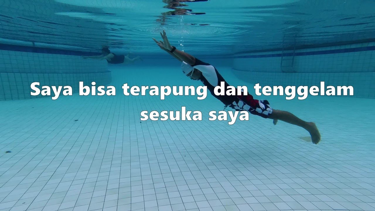 Lebih detail tentang body buoyancy (daya apung badan) untuk berenang dan menyelam