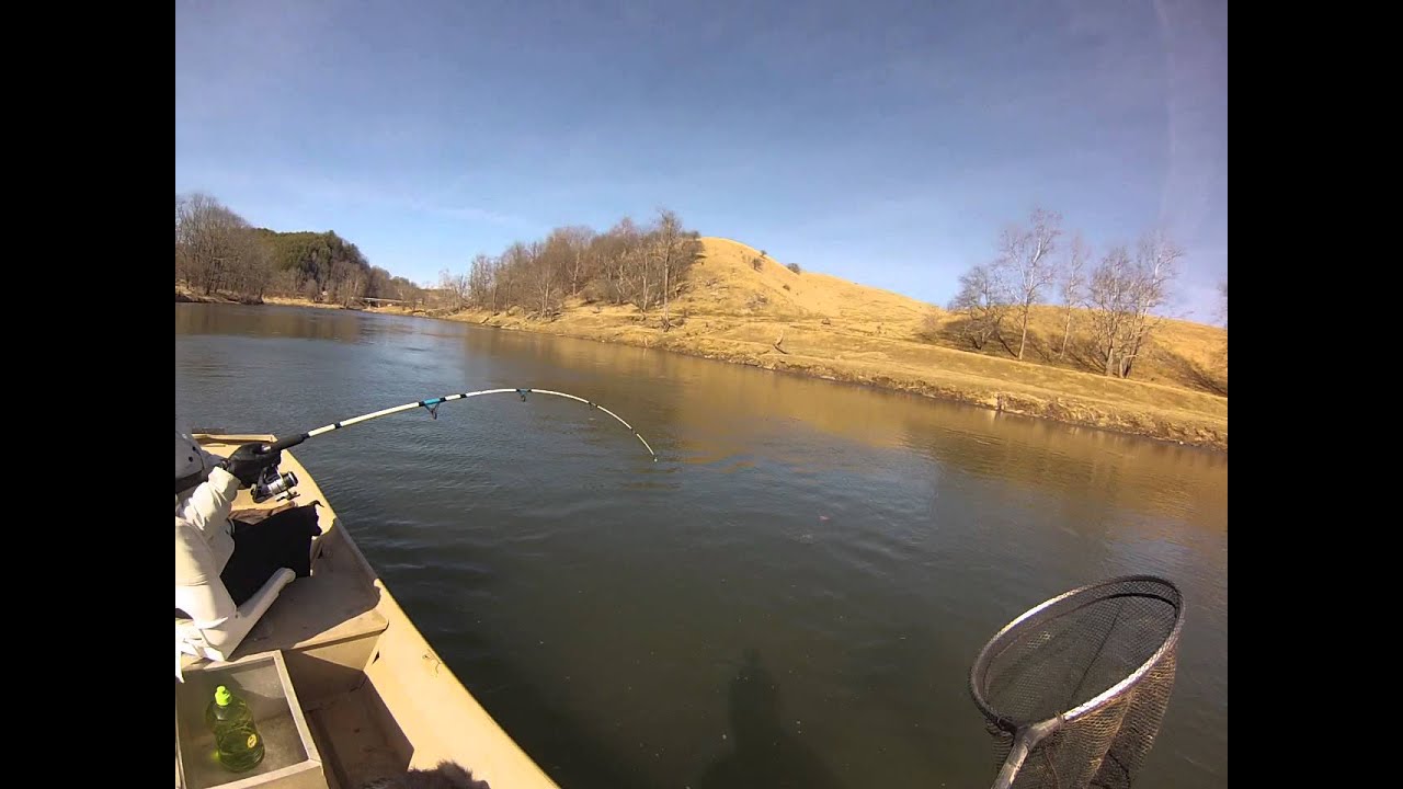 Muskie catch on the New River, VA