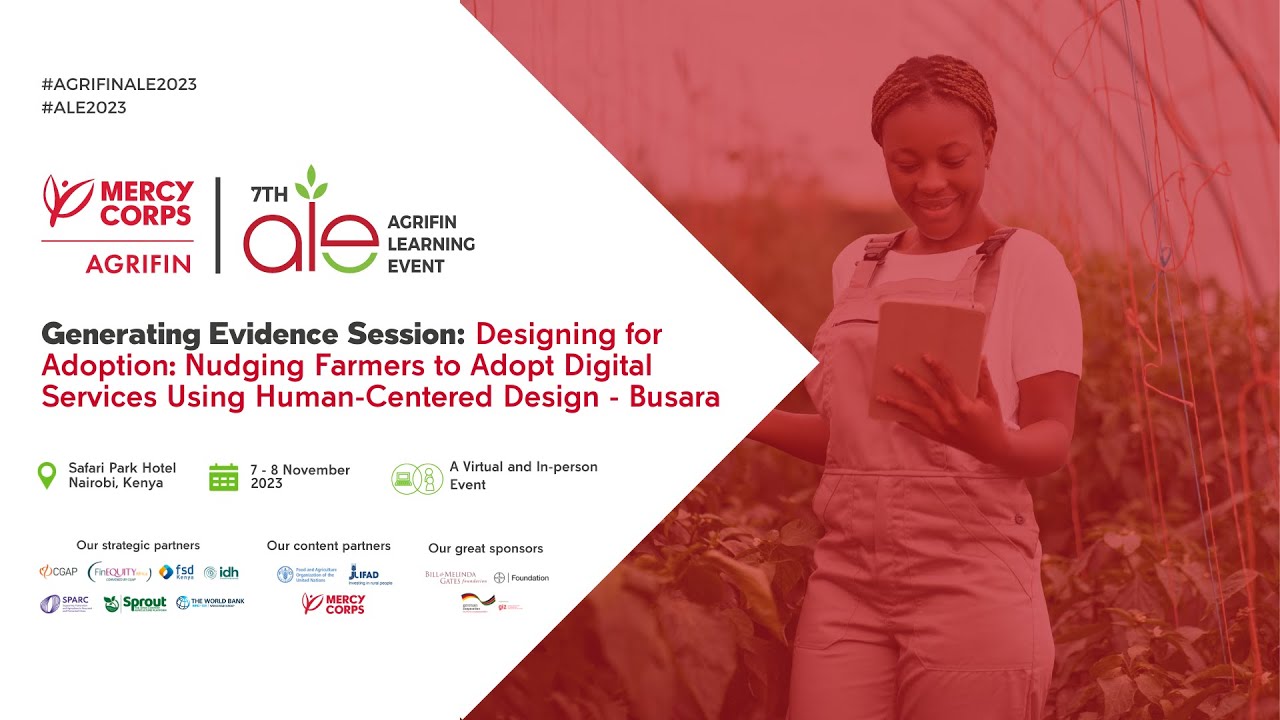 Designing for Adoption: Nudging Farmers to Adopt Digital Services Using Human-Centered Design